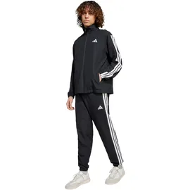 adidas 3-Streifen Woven Trainingsanzug Schwarz XL
