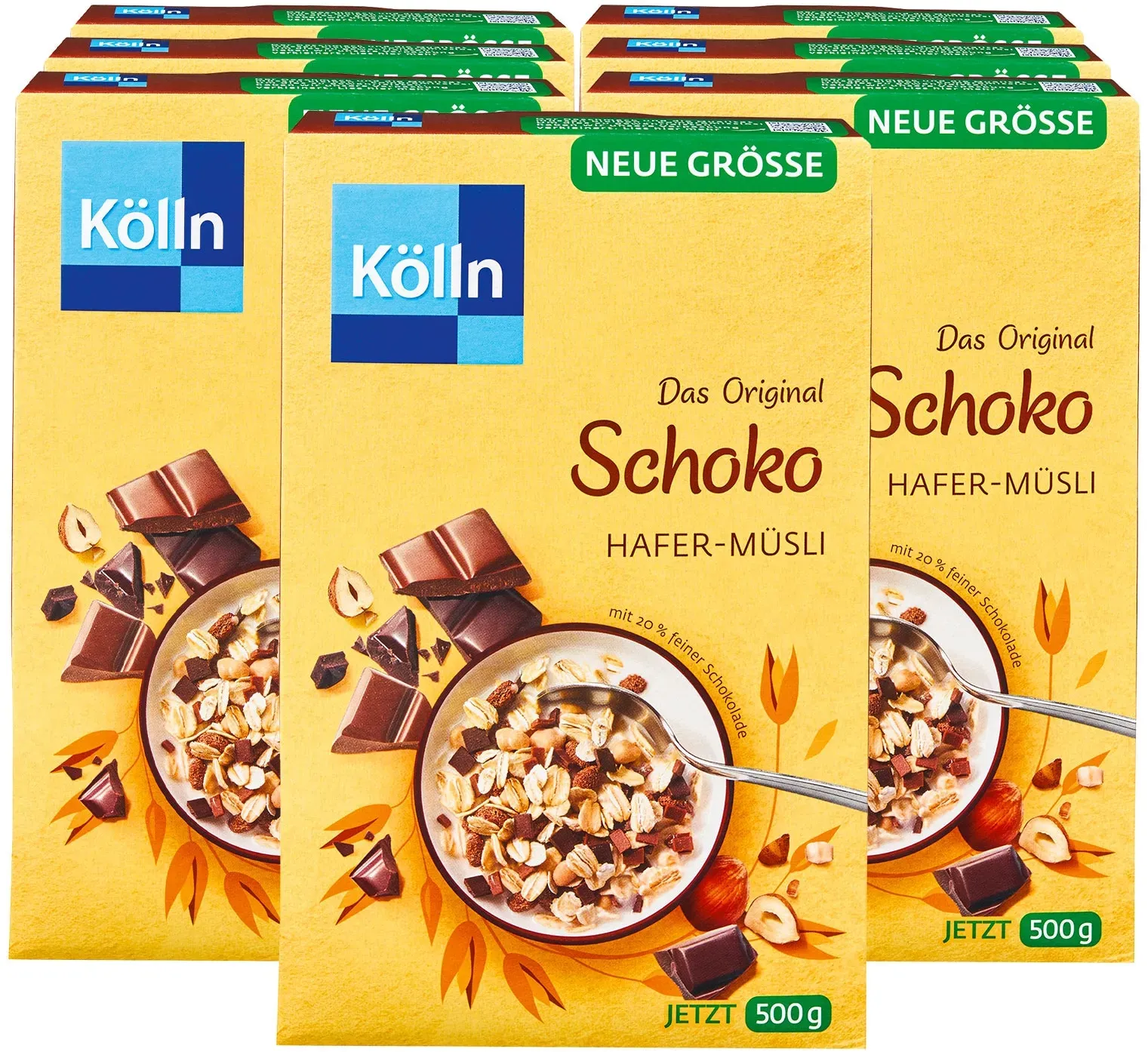 Kölln Schoko Müsli 500 g, 7er Pack