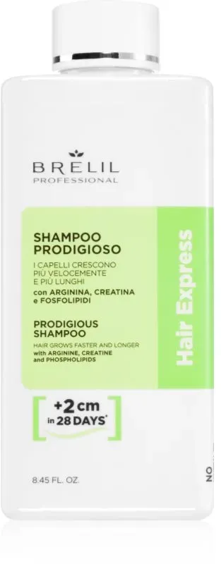 Brelil Professional Hair Express Prodigious Shampoo Shampoo für das Wachstum der Haare und die Stärkung von den Wurzeln heraus 250 ml