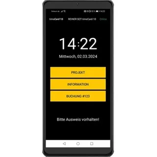 Reiner SCT Reiner, SCT timeCard 10 Terminal APP Jahreslizenz 1 MA