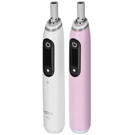 Oral-B iO Series 6 white + 2. Handstück pink sand