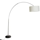 QAZQA Bogenlampe 50 Cm Weiß