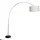 QAZQA Bogenlampe 50 Cm Weiß