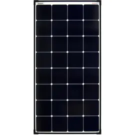 EnjoySolar enjoy solar SunPower Ultra-Effizienz Monokristallines Solarmodul Photovoltaikmodul mit schwarzen Rahmen und weißem Back- Sheet, ideal für Wohnmobil, Gartenhäuse, Boot