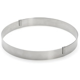 De Buyer – 3040.03 – Ring aus Edelstahl, ausziehbar von 18 bis 36 cm, Höhe 3 cm, Grau