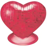 HCM Crystal Puzzle Herz Rot 46 Teile
