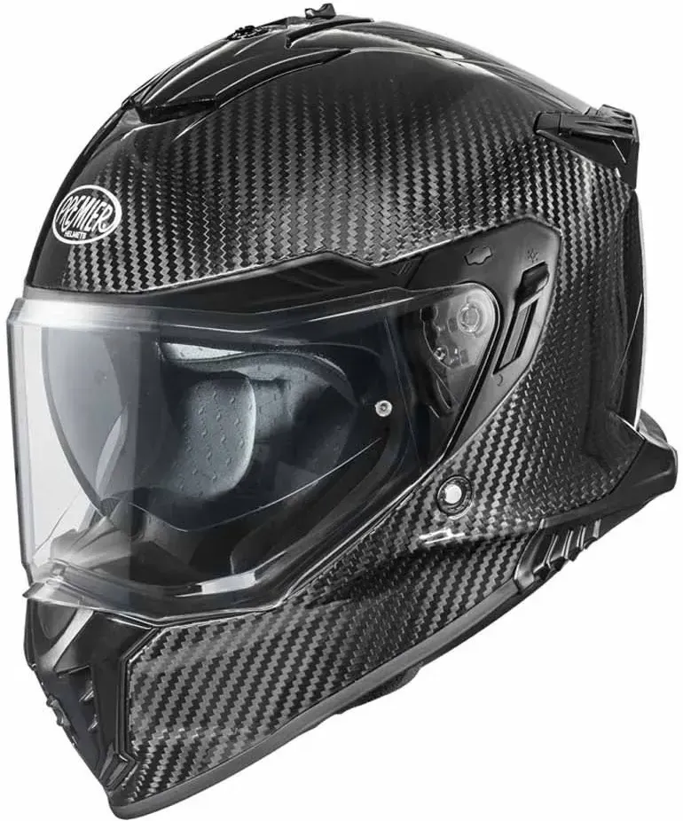 Premier Helmets 23 Streetfighter Carbon Pinlock Incl Integralhelm - Black - M