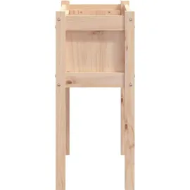 vidaXL Pflanzkübel 2 Stk. mit Beinen Massivholz Kiefer