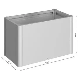 Biohort Belvedere Midi 100 102 x 53 x 61 cm silber-metallic