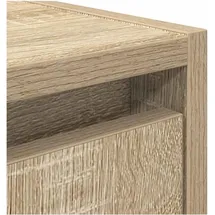 vidaXL Nachtschrank Sonoma-Eiche 38 x 34 x 40 cm Braun