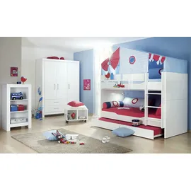 Paidi Ausziehbett Floyd 90 x 190 cm Holz weiß