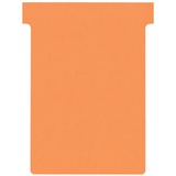 Nobo T-Steckkarten Gr.3 orange(100)