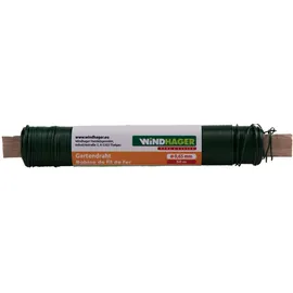 WINDHAGER Gartendraht Blumendraht 50m x 0,65mm grün