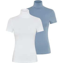 FLASHLIGHTS Rollkragenshirt Blau M
