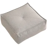 Bodenkissen, dickes Sitzkissen für Bodenfenster, Meditation, Nackenrolle, Yoga, stützendes Kissen, dekorativer Pouf, Sitzkissen, Tatami-Bodenkissen für Wohnzimmer, Tatami, Schlafzimmer (Hellgrau