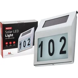 Maclean Brackets Maclean MCE172 Solar-LED-Hausnummernlampe