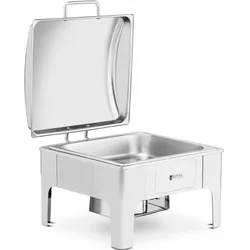 Royal Catering Chafing Dish - GN 2/3 -  - 5,3 L - 1 Brennstoffzelle - halbrund