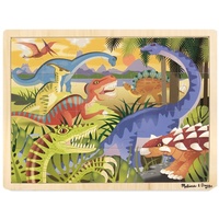Melissa & Doug 19066 Dinosaurierpuzzles, mehrfarbig