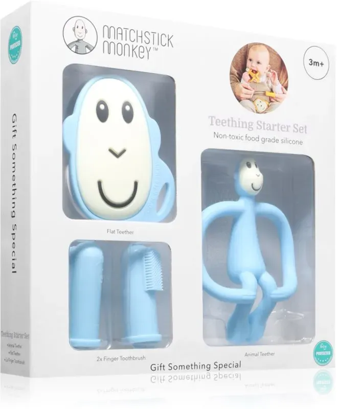Matchstick Monkey Starter Set Monkey Light Blue Geschenkset für Kinder 3m+ 1 St.