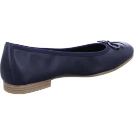 TAMARIS Da.-Ballerina für Damen, blau, Größe 39 EU