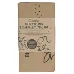 memo - Recycling Bioabfall-Tüten 10 l 10 St