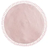 Atmosphera - Kinderteppich Lulu - Lurex - rosa D 90 cm - Rosa
