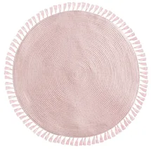 Atmosphera - Kinderteppich Lulu - Lurex - rosa D 90 cm - Rosa