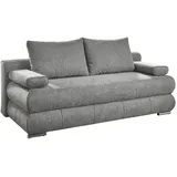 SUN GARDEN Schlafsofa Stoff 2-Sitzer Grau