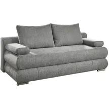 SUN GARDEN Schlafsofa Stoff 2-Sitzer Grau