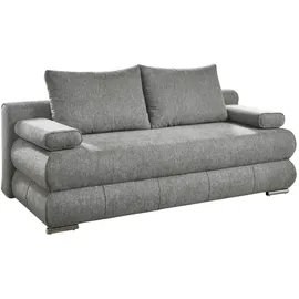 SUN GARDEN Schlafsofa Stoff 2-Sitzer Grau