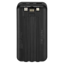 RivaCase® Rivacase VA2221, Externer Akku Lithium Polymer 20000 mAh, Schwarz