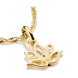 Thomas Sabo Lotusblüte vergoldet 18k
