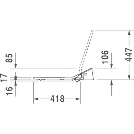 Duravit SensoWash Slim Dusch-WC-Sitz Weiß