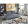 SUN GARDEN Schlafsofa Mikrofaser 2-Sitzer Grau