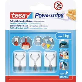 Tesa Powerstrips Klebehaken für max. 1,0 kg, 3 St.