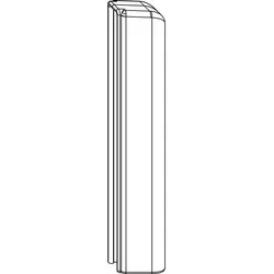 MACO Abdeckung Ecklagerband PVC - 43940