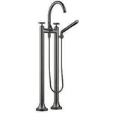 Dornbracht Vaia Wannen-Zweigriff-Armatur Dark Platinum matt