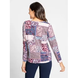 Inspirationen WITT WEIDEN Shirt in hortensie-taubenblau-bedruckt | Gr.: 38,