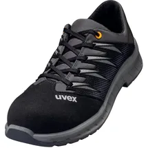 Uvex Halbschuhe 2 trend S2 schwarz grau Weite 12 Gr. 45