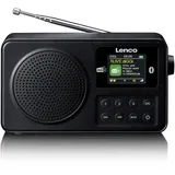 Lenco PDR-033BK Kofferradio DAB+, FM Schwarz