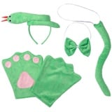 dressforfun Accessoires-Set Schlange - Erwachsene - Grün