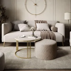 lookway LORI Braun Metall 70 x 49 x 70 cm