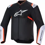 Alpinestars T-Sps Air V2 Motorrad Textiljacke, schwarz/weiß, XL