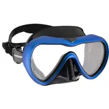 Cressi - A1 Tauchmaske - Anti-Fog - Farbe: Blau/Schwarz