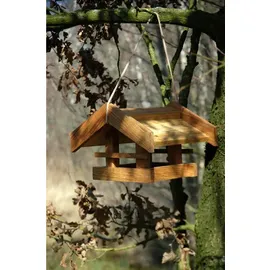 Luxus-Vogelhaus Solides Eiche-Vogelfutterhaus Basis