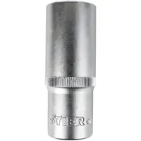 Stier Tiefbett-Sechskant-Steckschlüsseleinsatz 3/8", SW 14 mm