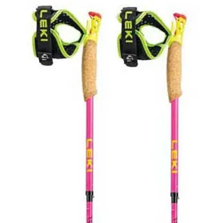 Leki Ultratrail FX.One Superlite Stöcke - Neonpink / Neon Yellow / Natural Carbon - 130 cm