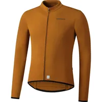 Shimano Vertex Thermal Long Sleeve Jersey Bronze