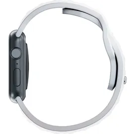 3M 3mk Silicone Watch Strap, Weiß