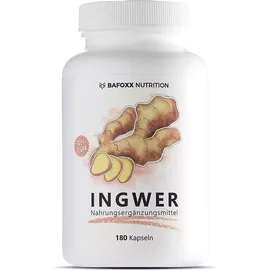 BAFOXX Nutrition Ingwer Kapseln 180 St.